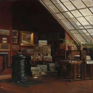 Interior From A Studio by Anna Rosenkrantz