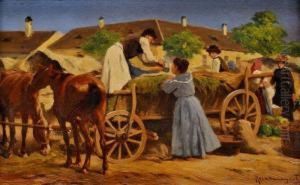 Na Trhu by Ferenc Rosenmayer