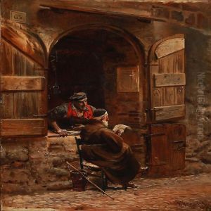 The Friar Reads A Letter For The Blacksmidt