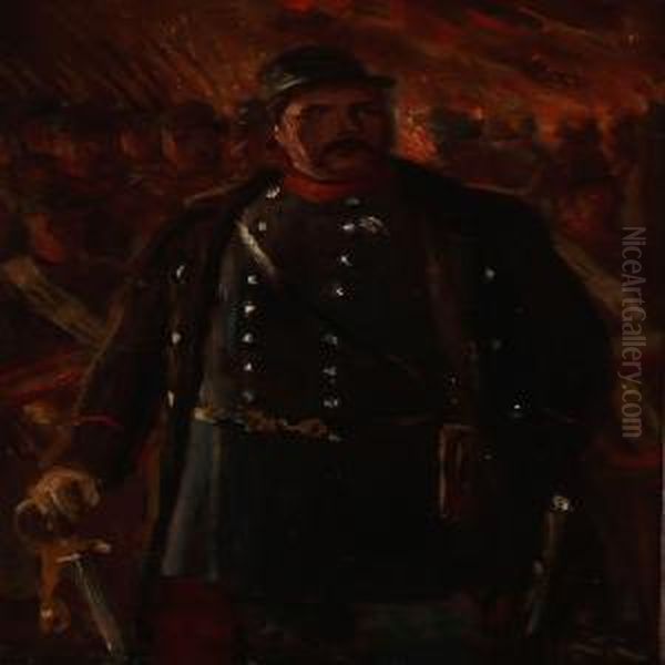 Portrait Of Major Henckel - view 1