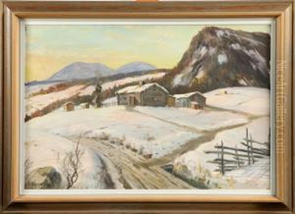 Gard I Vinterlandskap - view 1