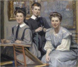 Portrait Of The Artist's Children