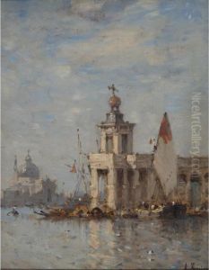 Venise Le Grand Canal by Amedee Rosier