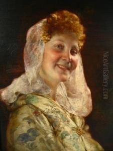 In Good Humor by Jean Guillaume Rosier
