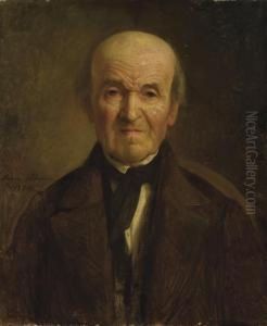 Portrait De Hyacinthe Pie Blanche by Emma Adele Blanche Roslin