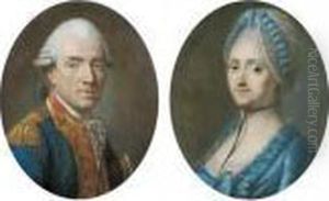 Portraits by Marie Suz. Giroust Roslin