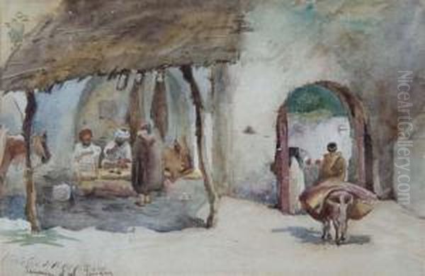 Arab Scene In Tangier - view 1
