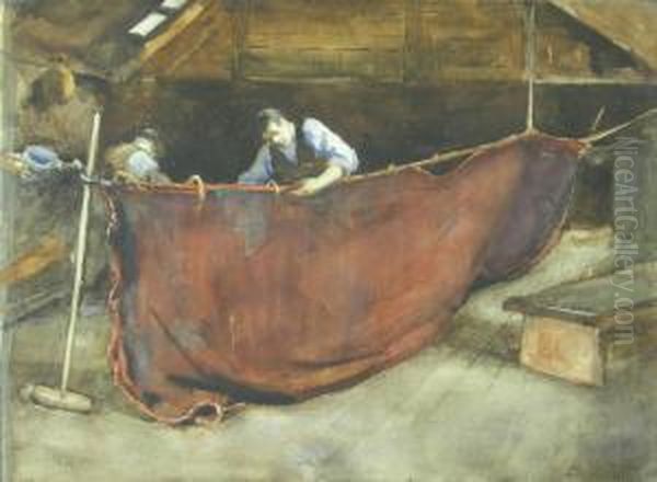 Mending The Nets - view 1