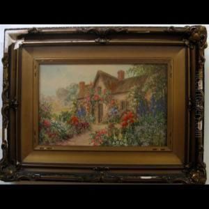 A Devonshire Cottage by Joseph Halford Ross