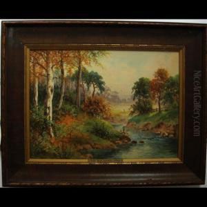 Budby Brook, Sherwood by Joseph Halford Ross