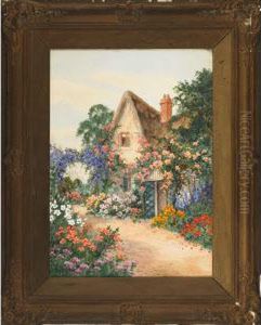 A Rose Garden by Joseph Halford Ross