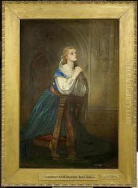 Girl Praying - view 1