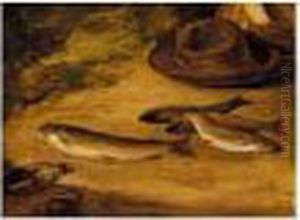 Still Life Of Trout by Robert Thorburn Ross