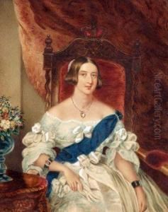 Portrait Of Queen Victoria