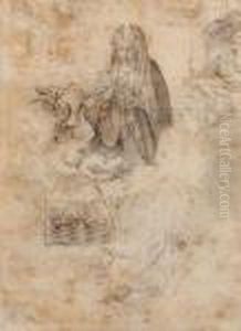 L'adoration Des Bergers by Matteo Rosselli