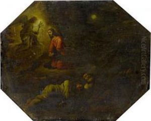 The Agony In The Garden by Matteo Rosselli