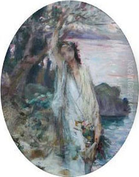 Maiden Before A Coast, Possibly Andromeda, Astudy - view 1