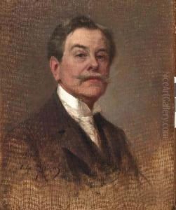 Portrait D'homme by Edouard Rosset-Granger