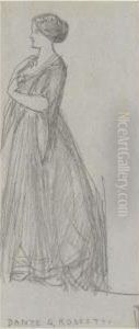 Study Of A Standing Female Figure