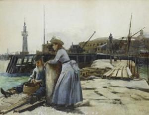The Fisherman And His Daughter by Alexander M. Rossi
