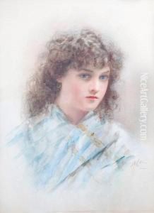 Italian Peasant Girl by Alexander M. Rossi