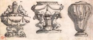 Trois Etudes De Vases