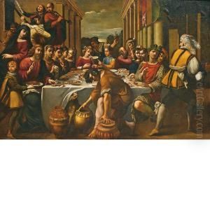 Nozze Di Cana by Giovanni Stefano Rossi