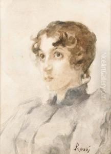 Portrat Einer Jungen Dame by Luigi Rossi