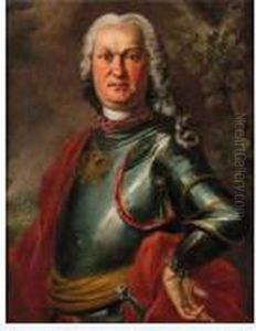 Ritratto Di Gentiluomo Con Armatura by Nicola Maria Rossi