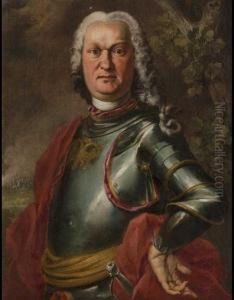 Ritratto D""uomo In Armatura by Nicola Maria Rossi