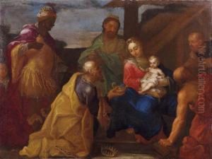 Adorazione Dei Magi by Pasqualino Rossi