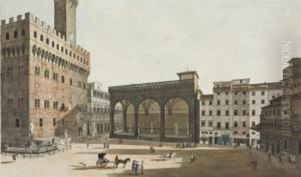 View Of The Piazza Della Signoria, Florence - view 1