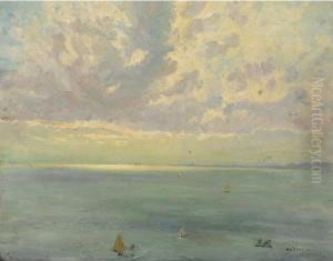 "marina Al Tramonto" by Romano Rossini