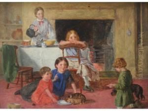 Lunchtime For Everyone by Charles Rossiter