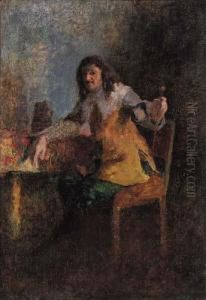 Nobiluomo Seduto by Matteo da Angelo Rossotti