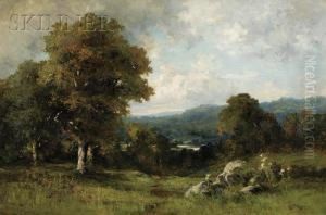 A Glimpse Of The Connecticut by Ernest C. Rost