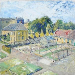 Summer Day At Landbohojskolen, Copenhagen