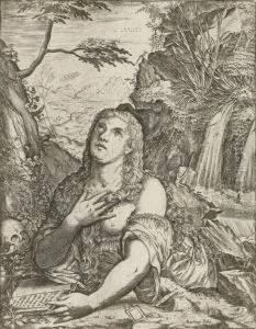 The Penitent Magdalene by Martino Rota Dalmatia