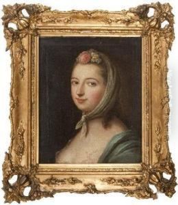 Portrat Einer Jungen Dame by Pietro Antonio Rotari