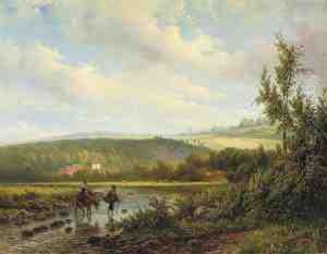 Crossing The River by Georg Andries Roth