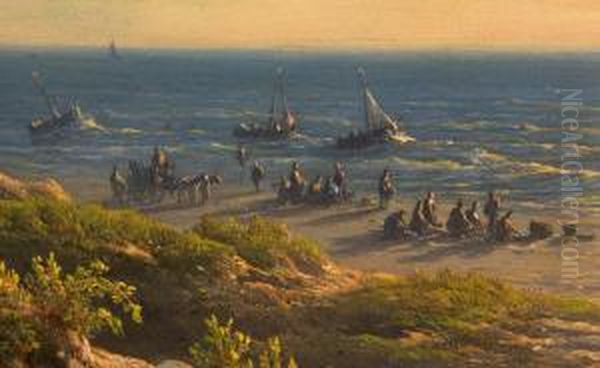 Fischer Am Hollandischen Strand - view 1