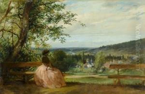 Sicht Auf Ein Dorf. - view 1