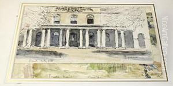 Sketch Of Two Gentlemen - view 1
