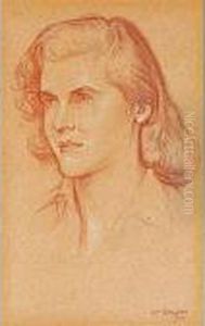 ""retrato De Mujer by William Rothenstein