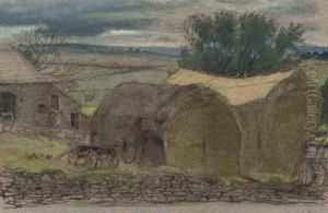 The Farmyard by William Rothenstein
