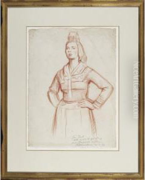 Study Of A Country Woman - view 1
