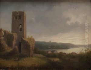 Sankt Pers Ruin, Sigtuna by Carl Abraham Rothsten