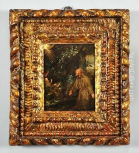 "san Francesco Riceve Le Stimmate" by Hans Rottenhammer