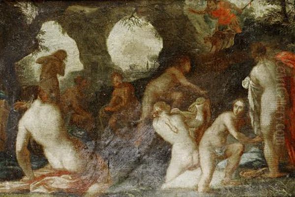 Diana Bathing - view 1
