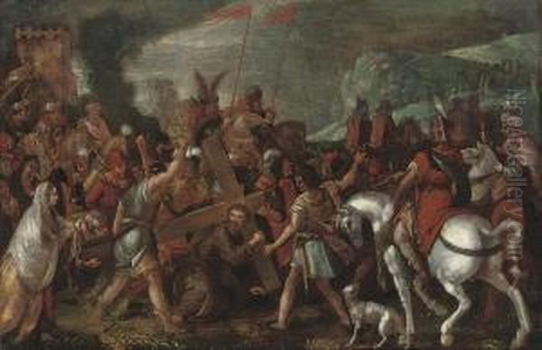Christ On The Road To Calvary - view 1